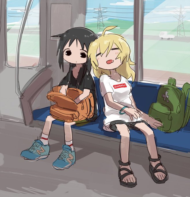 少女週末旅行を考える色付き #少女終末旅行 少女週末旅行を考える色付き #少女終末旅行