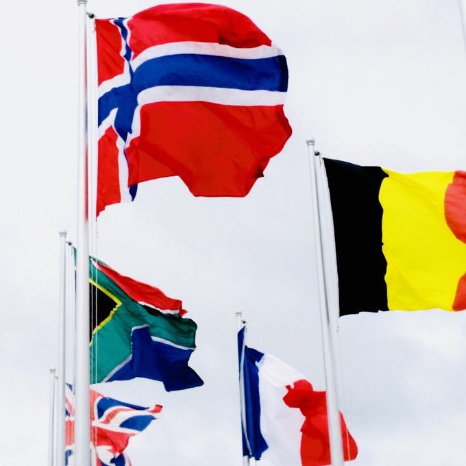 #International #World #Flags sport bold colors in motion, bright up the sky for all. https://t.co/IEIVrUJoEo https://t.co/u16166veXY