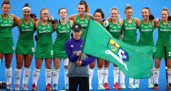 Best of luck to the Irish Womens hockey team as they take on Spain today in London! #COYGIG #GreenArmy #HWC2018😊 https://t.co/9byrC59ZUO