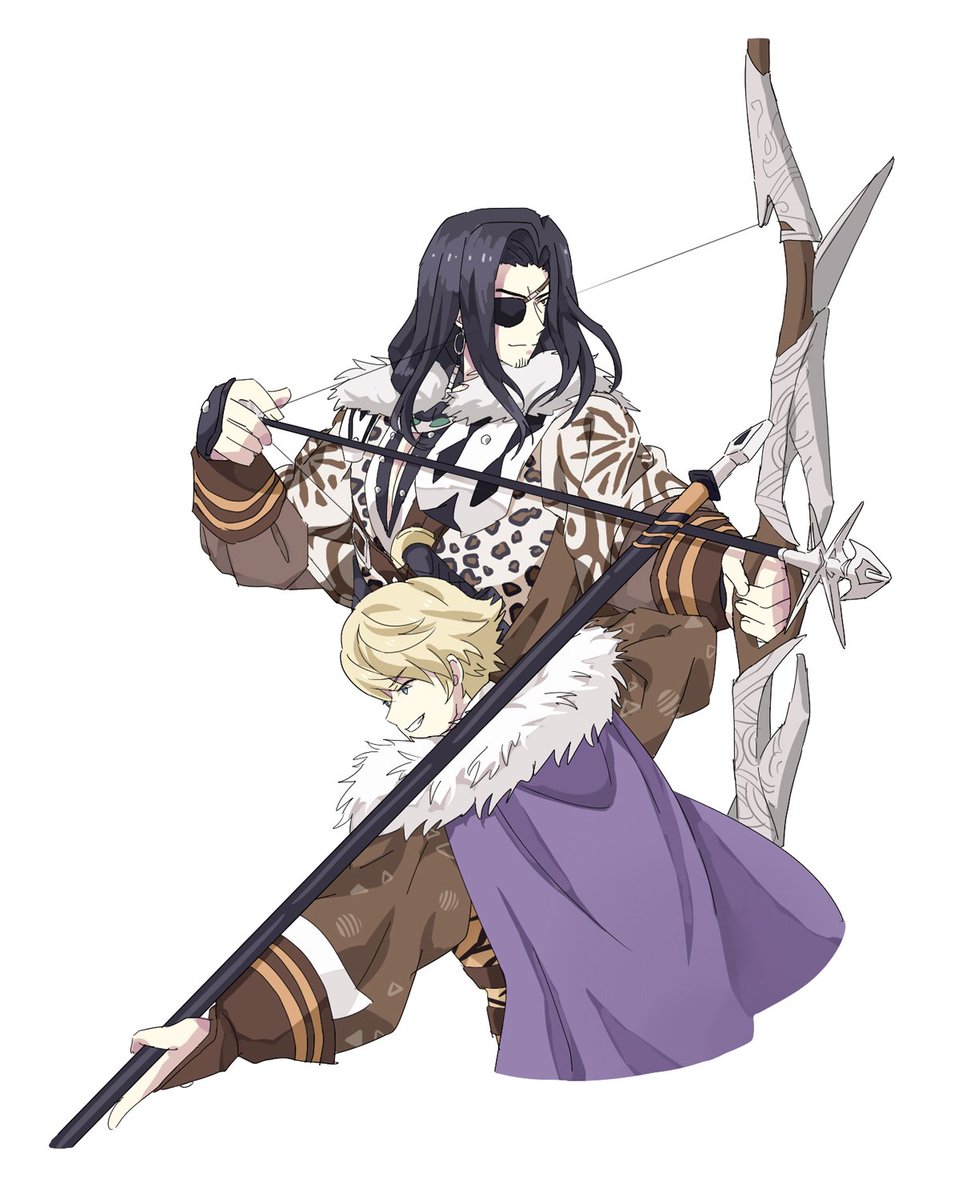 【絵】「ここは俺に任せて!」#ThunderboltFantasy #サンファン #捲殘雲 #狩雲霄 【絵】「ここは俺に任せて!」#ThunderboltFantasy #サンファン #捲殘雲 #狩雲霄