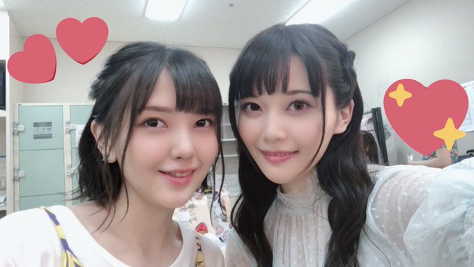 咲月役の鬼頭明里ちゃん♡♡♡18歳の頃から仲良しなのに、もしやのイベント一緒になるの初めて?!嬉しいなぁ😊旭姫と咲月♡い 咲月役の鬼頭明里ちゃん♡♡♡18歳の頃から仲良しなのに、もしやのイベント一緒になるの初めて?!嬉しいなぁ😊旭姫と咲月♡い