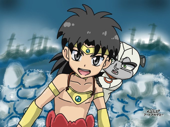 トレス使ってカミワザワンダならぬブロワザべジタを描いてみた。あのアニメ、プロミンが可愛かったし、ユートがいいキャラしてた トレス使ってカミワザワンダならぬブロワザべジタを描いてみた。あのアニメ、プロミンが可愛かったし、ユートがいいキャラしてた