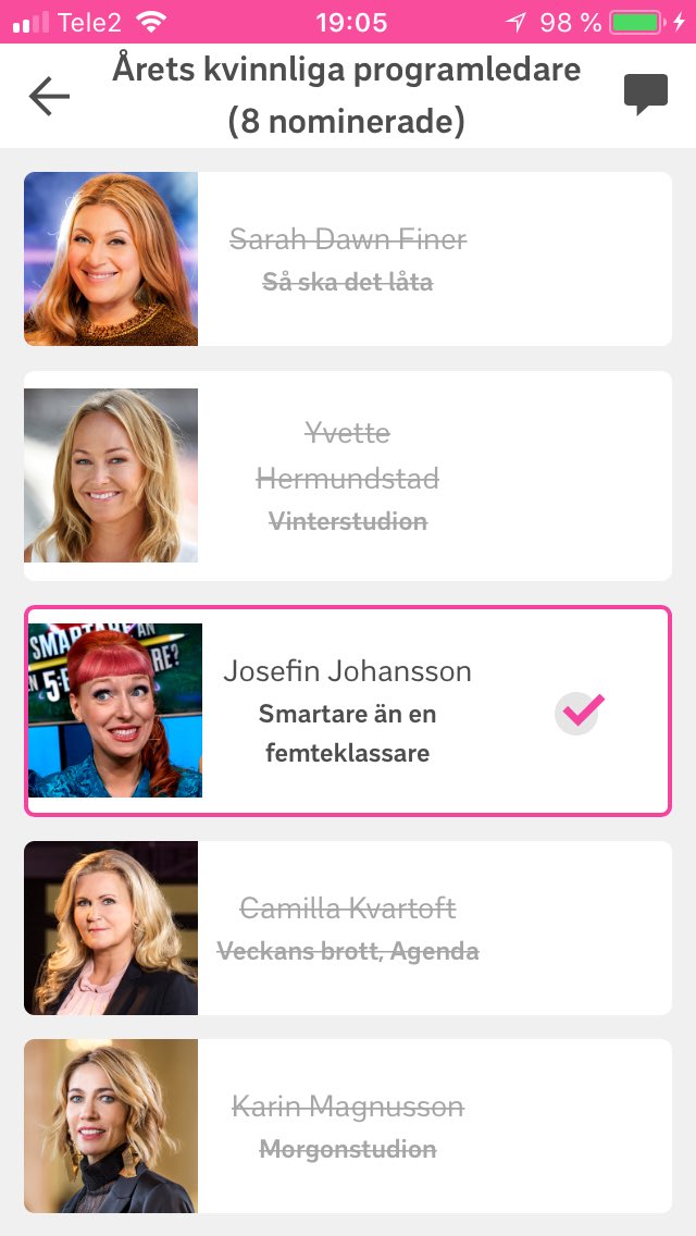 Sista chansen idag för din duo-app att se ut såhär! Rösta på mig så lovar jag lycka till alla 🤩🍭🎺 