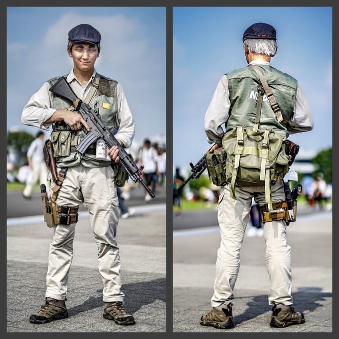 亜人12巻佐藤さん装備再現の4面写真当初自衛隊の使ってる装備で構成しようと試みたものの原作に近い装備に似せることが出来な 亜人12巻佐藤さん装備再現の4面写真当初自衛隊の使ってる装備で構成しようと試みたものの原作に近い装備に似せることが出来な