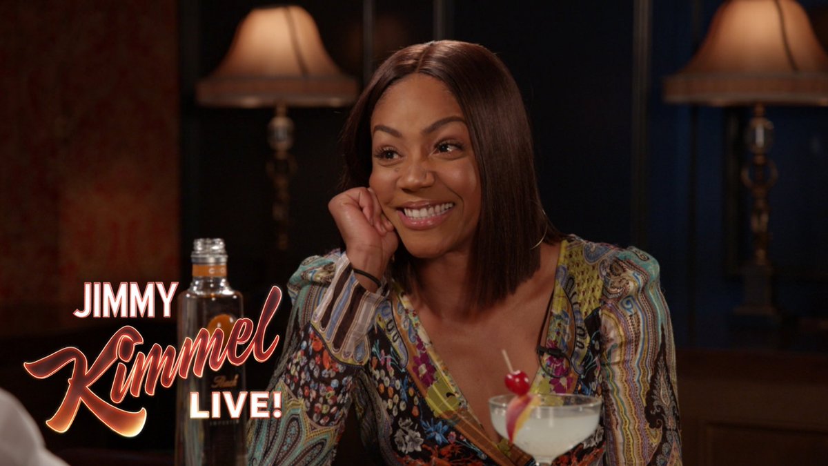 RT @jimmykimmel: White people, space & robots - three ridiculous questions with @TiffanyHaddish... #3RQ @Ciroc https://t.co/992IgLATIH