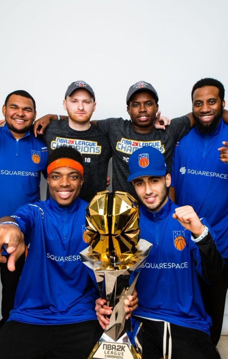 RT @yeynotgaming: NBA2K League 2018 Champions https://t.co/nzttbh5Pah