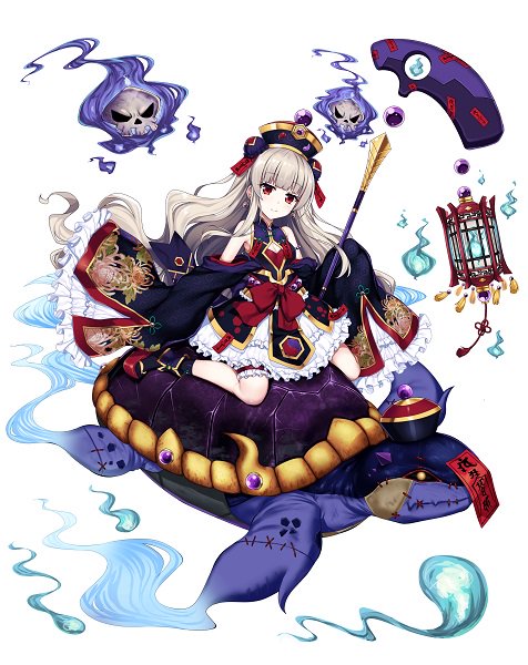 【鬼斬 キャラクター紹介】◆玄武(CV:釘宮理恵)「クヒヒッ。キミのいいとこ、もっと見せてくれる?」麒麟、鳳凰と並ぶ四神 【鬼斬 キャラクター紹介】◆玄武(CV:釘宮理恵)「クヒヒッ。キミのいいとこ、もっと見せてくれる?」麒麟、鳳凰と並ぶ四神