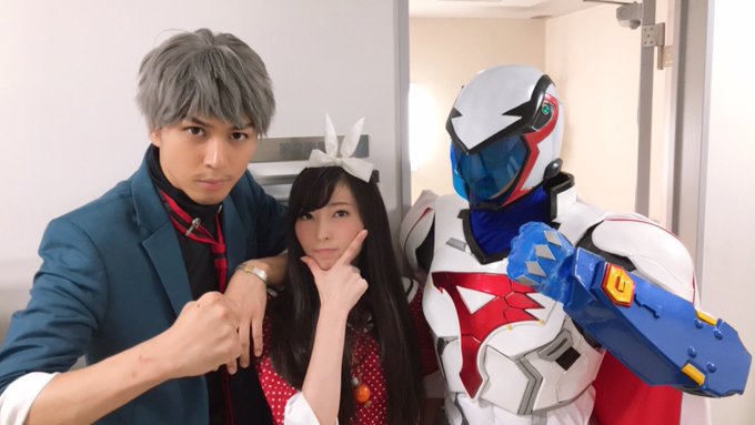 インフィニティフォース3日目ありがとうございました!ガッチャマンと健とたけしと鉄也とキャシャーンと撮ったよ〜😄ヒーロー全 インフィニティフォース3日目ありがとうございました!ガッチャマンと健とたけしと鉄也とキャシャーンと撮ったよ〜😄ヒーロー全