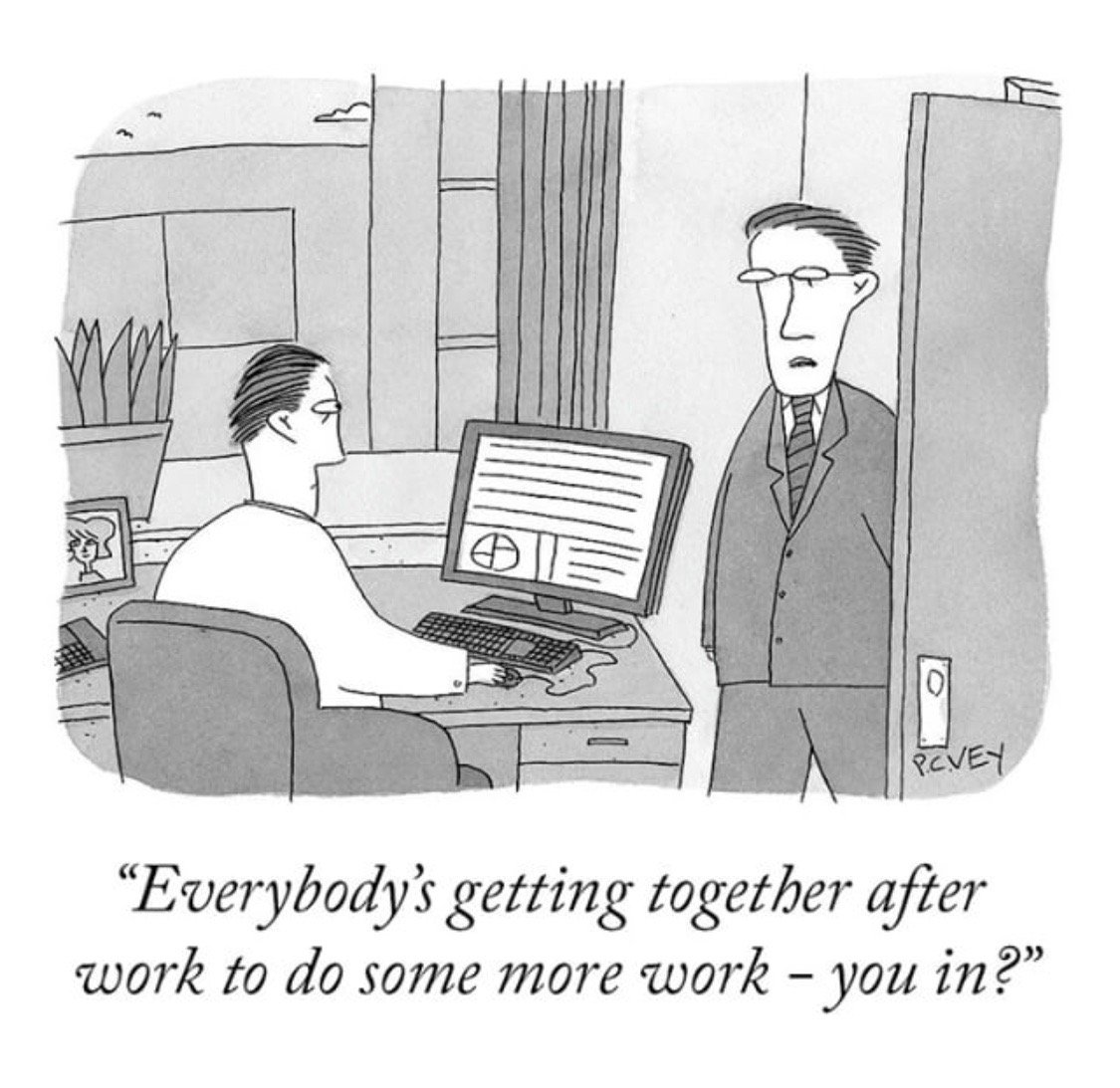 Hey guys, let's do some work after work. #TNYcartoons https://t.co/WAfTqtLsof