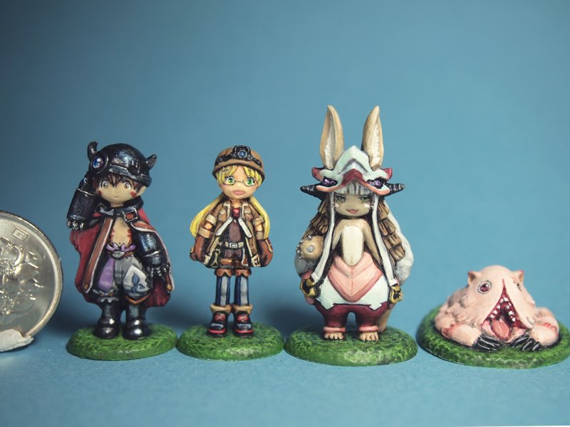 8月25・26日のC3AFAマーケットでは「メイドインアビス メタルフィギュア」を販売します。1/48スケール・レグ・リ 8月25・26日のC3AFAマーケットでは「メイドインアビス メタルフィギュア」を販売します。1/48スケール・レグ・リ