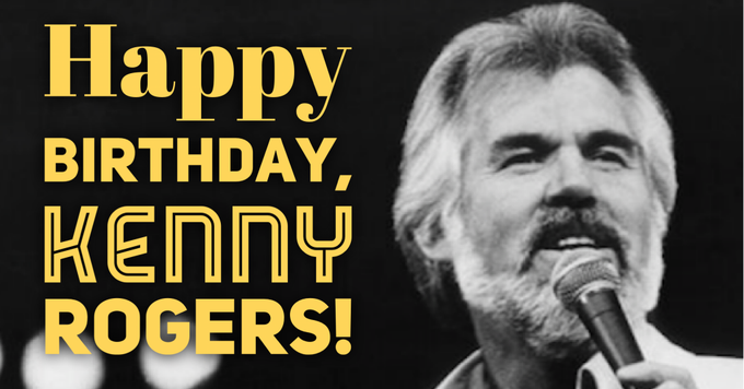 Kenny Rogers’s Birthday Celebration | HappyBday.to