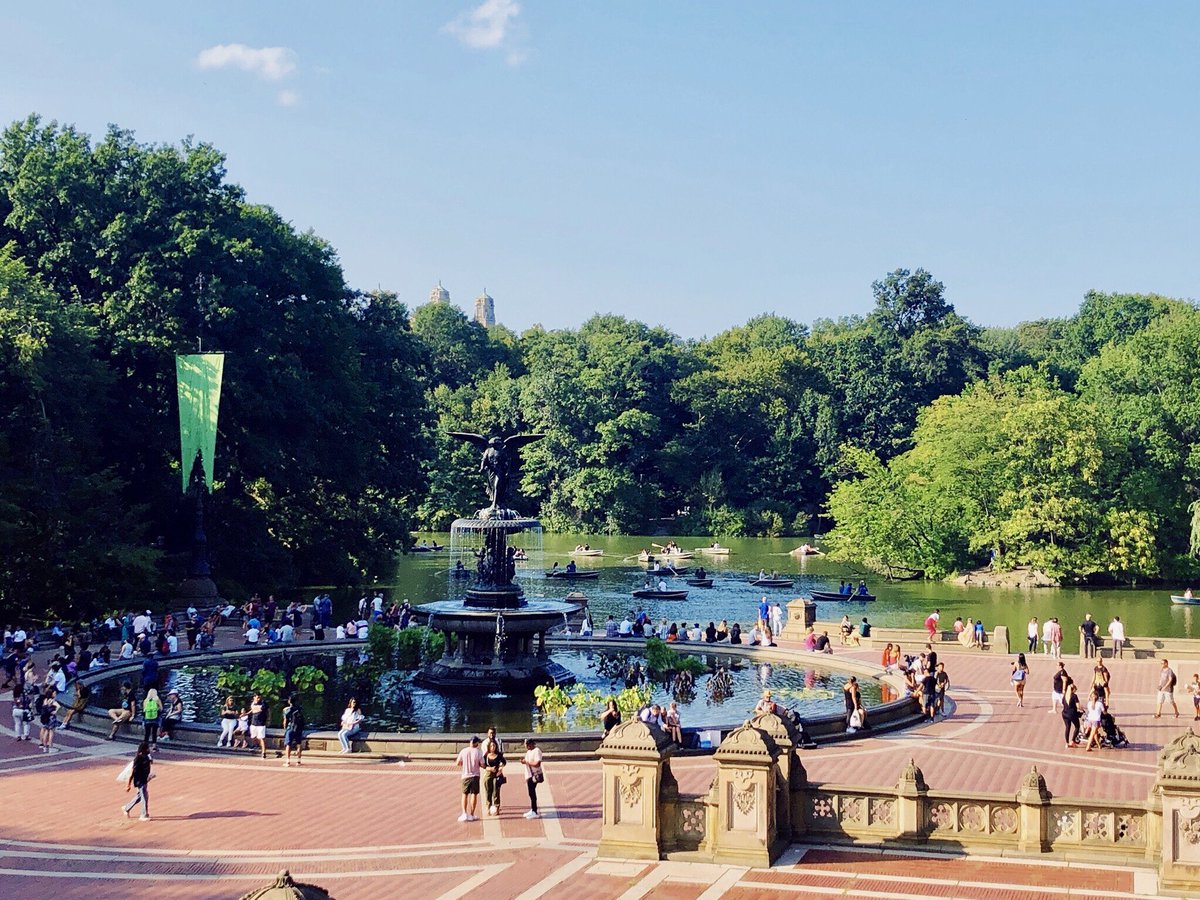 Happy Friday! I’m starting my day off by taking in all the beauty of Central Park... what y’all doing? xo https://t.co/xrFCzH6pY7