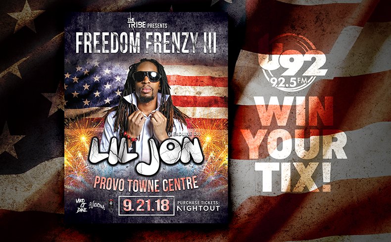 RT @U92SLC: Win your @LilJon tickets all next week! https://t.co/bkW54Vy7GN