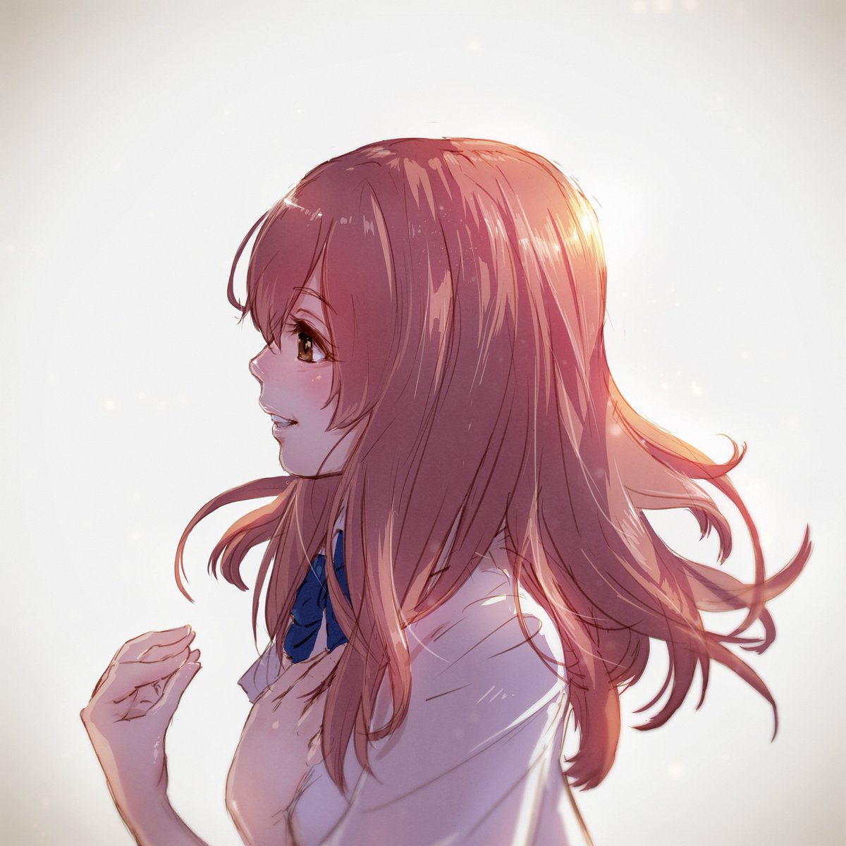 【お題箱から】 ”聲の形の西宮硝子”の横顔♪朝起きたらお題来てて、今度描こ~ってなってたけど、Twitter見てたら昨日 【お題箱から】 ”聲の形の西宮硝子”の横顔♪朝起きたらお題来てて、今度描こ~ってなってたけど、Twitter見てたら昨日