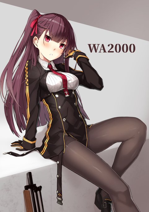 WA2000ちゃん。好き #ドルフロ WA2000ちゃん。好き #ドルフロ