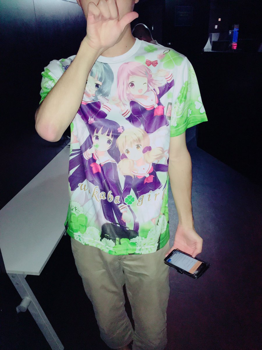 お疲れ様でした!わかばガールのフルグラ着てたオタクです好きな曲沢山拾えて楽しかったです!#アニクライブ お疲れ様でした!わかばガールのフルグラ着てたオタクです好きな曲沢山拾えて楽しかったです!#アニクライブ