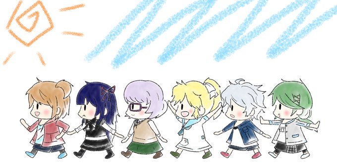 ギョギョッとみんなでお散歩中#ソラウミ#ソラとウミのアイダ#ソラウミアニメ ギョギョッとみんなでお散歩中#ソラウミ#ソラとウミのアイダ#ソラウミアニメ