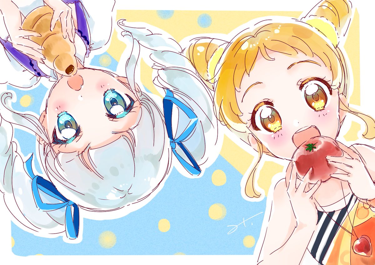 おとめとユリカ #aikatsu おとめとユリカ #aikatsu
