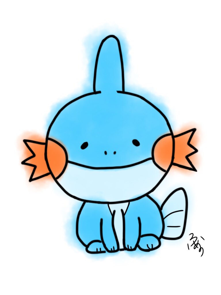 あー。こっちの方がまだミズゴロウかな…。#ポケモンイラスト#ポケモン#ミズゴロウ あー。こっちの方がまだミズゴロウかな…。#ポケモンイラスト#ポケモン#ミズゴロウ