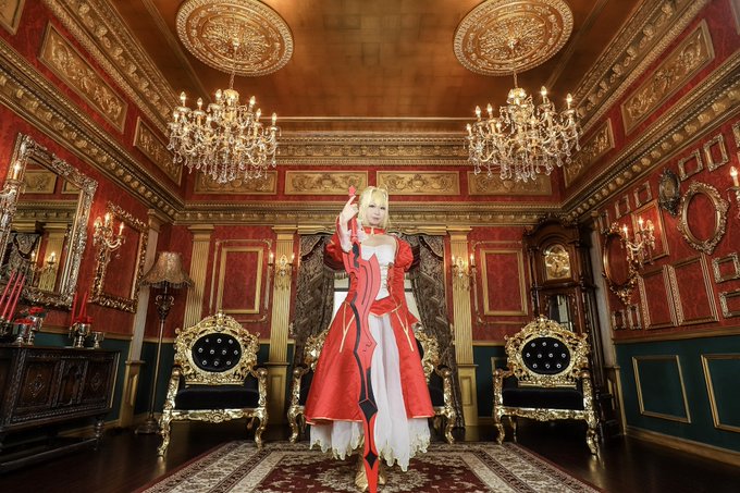 コスプレ Fate/EXTRAセイバー ネロ・クラウディウスあの気高き魂の叫びに...余が応えずして何とする!応えよ. コスプレ Fate/EXTRAセイバー ネロ・クラウディウスあの気高き魂の叫びに...余が応えずして何とする!応えよ.