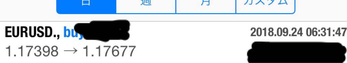 今日は一本のみ。実は私は兄と姉3人で相場の話をしたりしてますが、いつも成績は私が最下位です。いつか追い抜きたいです。#ユ 今日は一本のみ。実は私は兄と姉3人で相場の話をしたりしてますが、いつも成績は私が最下位です。いつか追い抜きたいです。#ユ