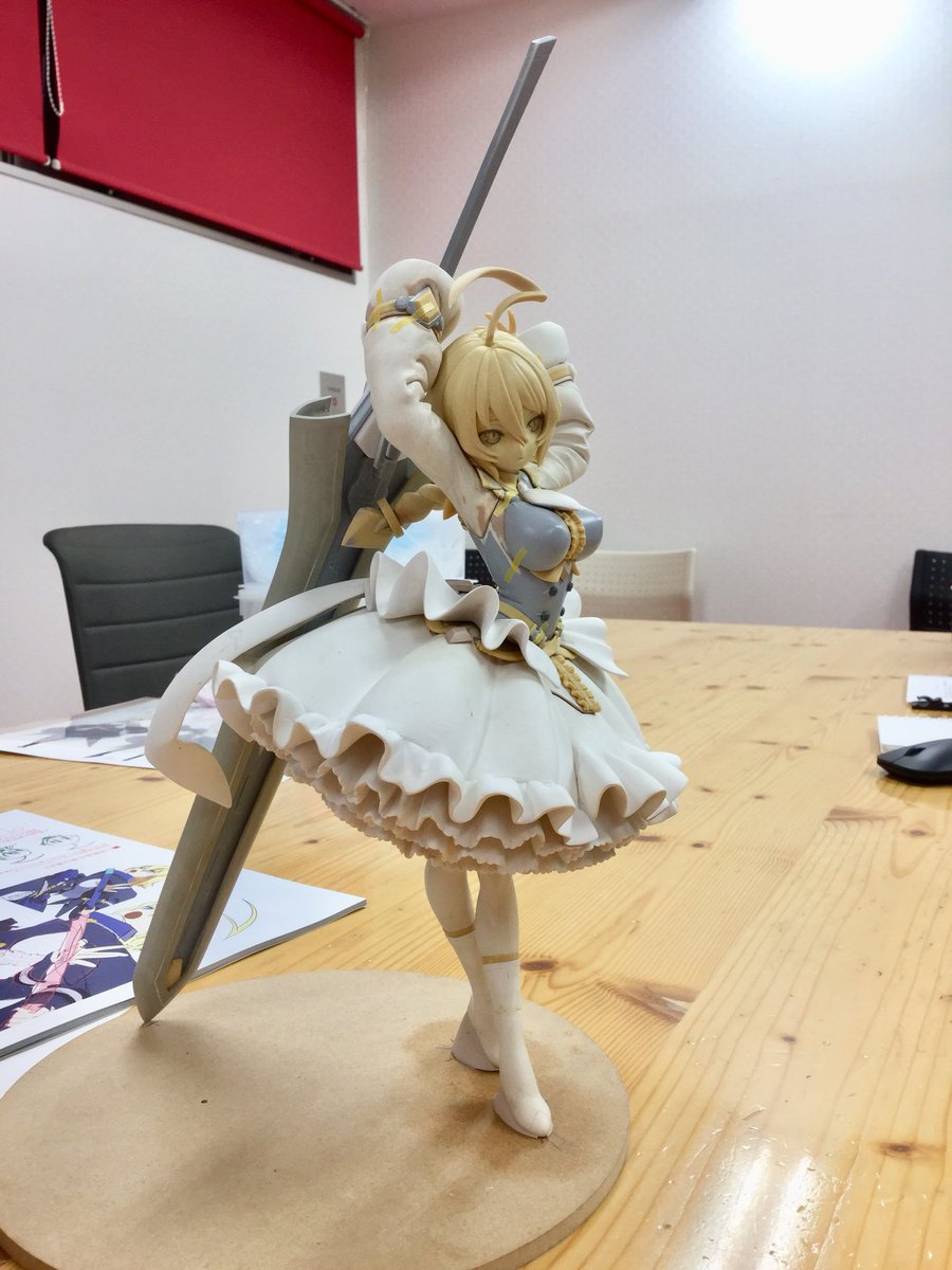 Es監修中。なるほどデカイ。#blazblue Es監修中。なるほどデカイ。#blazblue