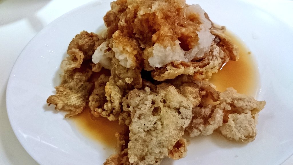 ワカコ酒にでてた鶏皮おろしポン酢〜🍺 ワカコ酒にでてた鶏皮おろしポン酢〜🍺