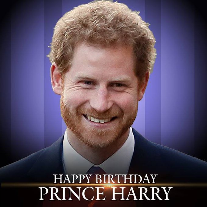 Prince Harry's Birthday Celebration HappyBday.to
