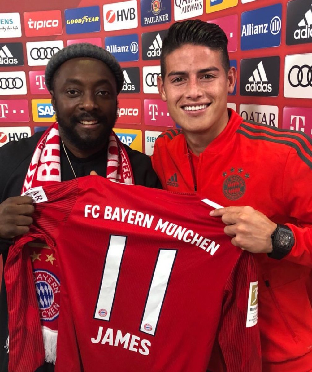 RT @FCBayernUS: We had a feeling tonight was gonna be a good night. 

@iamwill + @jamesdrodriguez https://t.co/3un6QojMM6