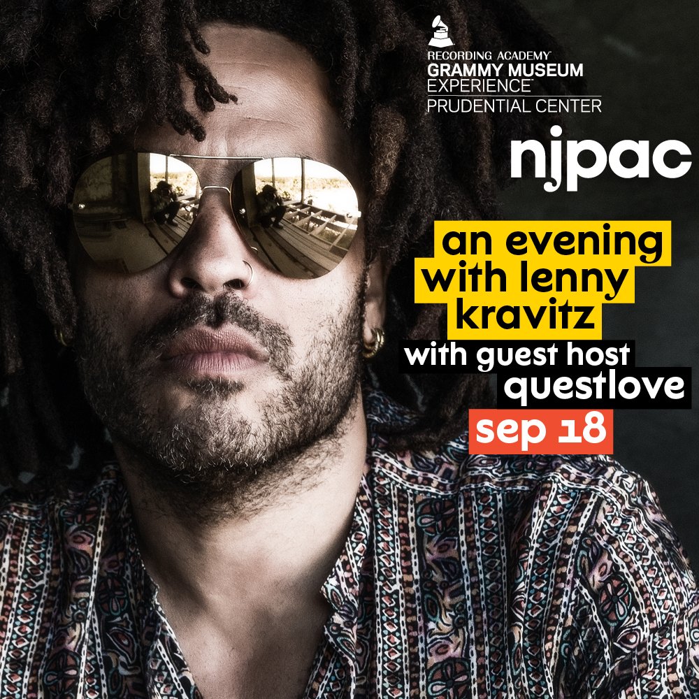 Tonight's the night! Sold out event at @NJPAC with @questlove https://t.co/uDb1MKbNk1