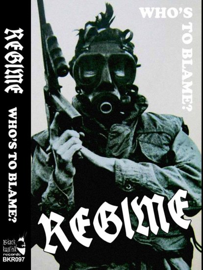 REGIME "Who's To Blame" TAPE ¥864 ZAYとの来日ツアーもまだ記憶に新しいFATUMメン REGIME "Who's To Blame" TAPE ¥864 ZAYとの来日ツアーもまだ記憶に新しいFATUMメン