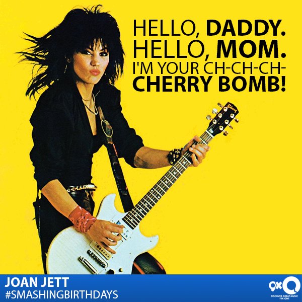 Joan Jett’s Birthday Celebration | HappyBday.to