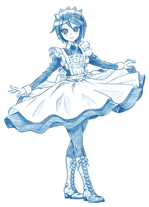 GJ部 森さん#GJ部 #メイド #ロングメイド GJ部 森さん#GJ部 #メイド #ロングメイド