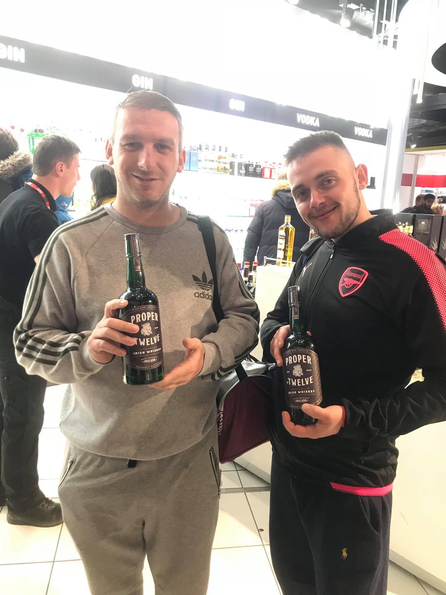 RT @DJFELTON1983: Had to pop over to Dublin to pick up some @ProperWhiskey  @TheNotoriousMMA https://t.co/IS1l6Z3VrR