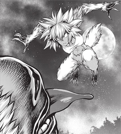 今月の『キリングバイツ』最新話は、【桁外れのスケールの巨獣人「巨懶獣(メガテリウム)」】VS【初っ端から完全獣化の生ける 今月の『キリングバイツ』最新話は、【桁外れのスケールの巨獣人「巨懶獣(メガテリウム)」】VS【初っ端から完全獣化の生ける