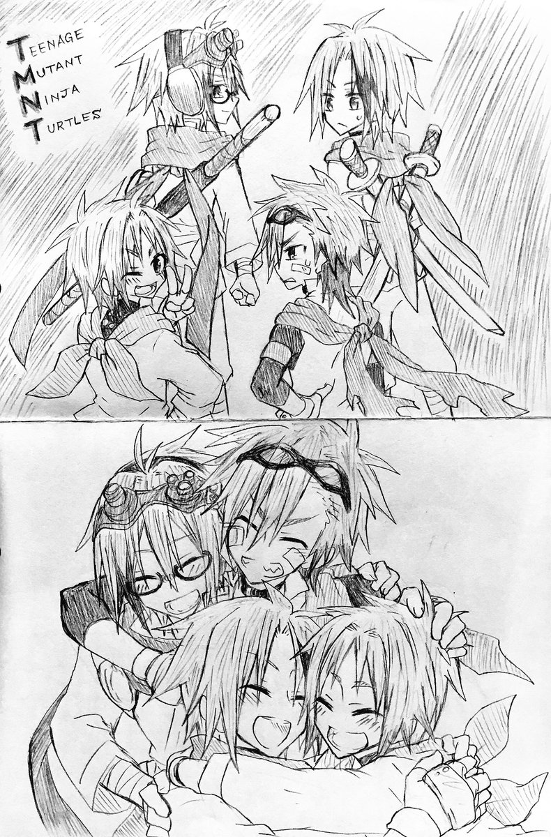 昨日から今日までの我が亀愛を晒す←ミュータントタートルズ【※擬人化】亀は良いぞ…👍✨(何回でも言う( ˘ω˘ )←←←) 昨日から今日までの我が亀愛を晒す←ミュータントタートルズ【※擬人化】亀は良いぞ…👍✨(何回でも言う( ˘ω˘ )←←←)