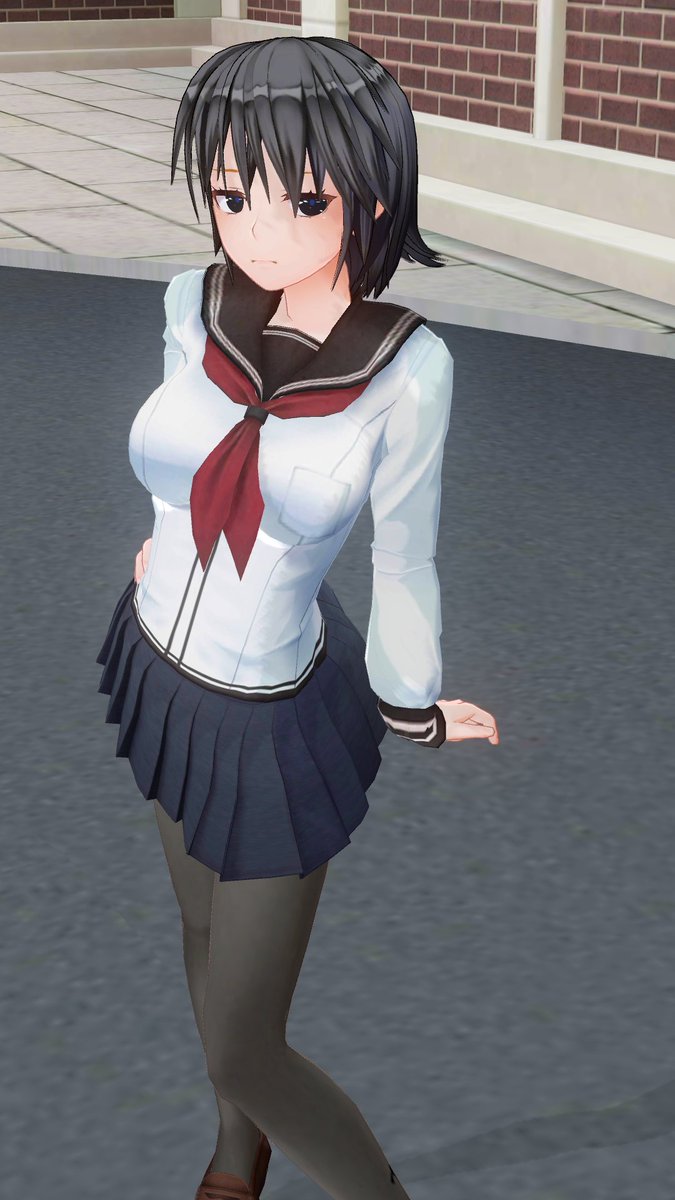 #カスタムキャスト#フォトカノメガネとって制服実ちゃん半袖がないのね並べてみると、違和感あるなぁてか、これ色んな意味でイ #カスタムキャスト#フォトカノメガネとって制服実ちゃん半袖がないのね並べてみると、違和感あるなぁてか、これ色んな意味でイ