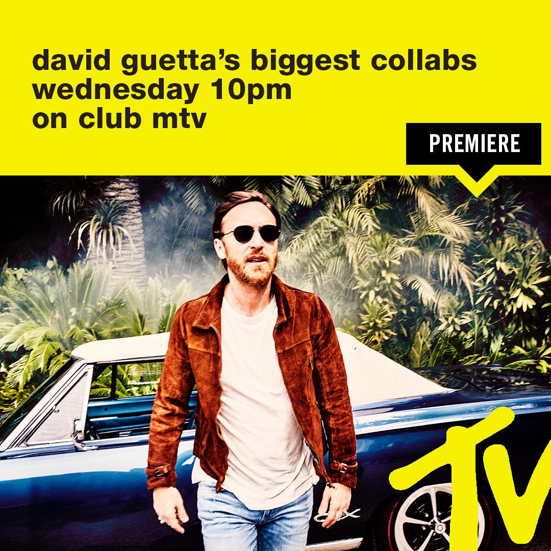 RT @MTVMusicUK: ????  Don't miss @davidguetta talking us through his biggest collabs tonight at 10pm on @ClubMTV ???? https://t.co/NbgrM5uHpq