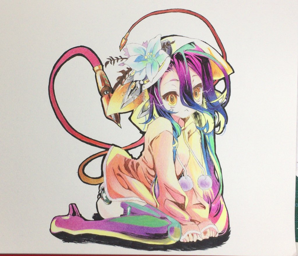 あふた〜色鉛筆とコピックマルチライナーでシュヴィ描きました꒡̈⃝✰︎楽しく描けたのでよかったです☆次なに描こう?*#模写 あふた〜色鉛筆とコピックマルチライナーでシュヴィ描きました꒡̈⃝✰︎楽しく描けたのでよかったです☆次なに描こう?*#模写