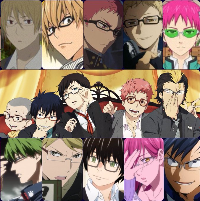 眼鏡 男子好きです💕#メガネの日 #夏目友人帳 #バクマン #終わりのセラフ #ハイキュー #斉木楠雄のΨ難 #青エク 眼鏡 男子好きです💕#メガネの日 #夏目友人帳 #バクマン #終わりのセラフ #ハイキュー #斉木楠雄のΨ難 #青エク