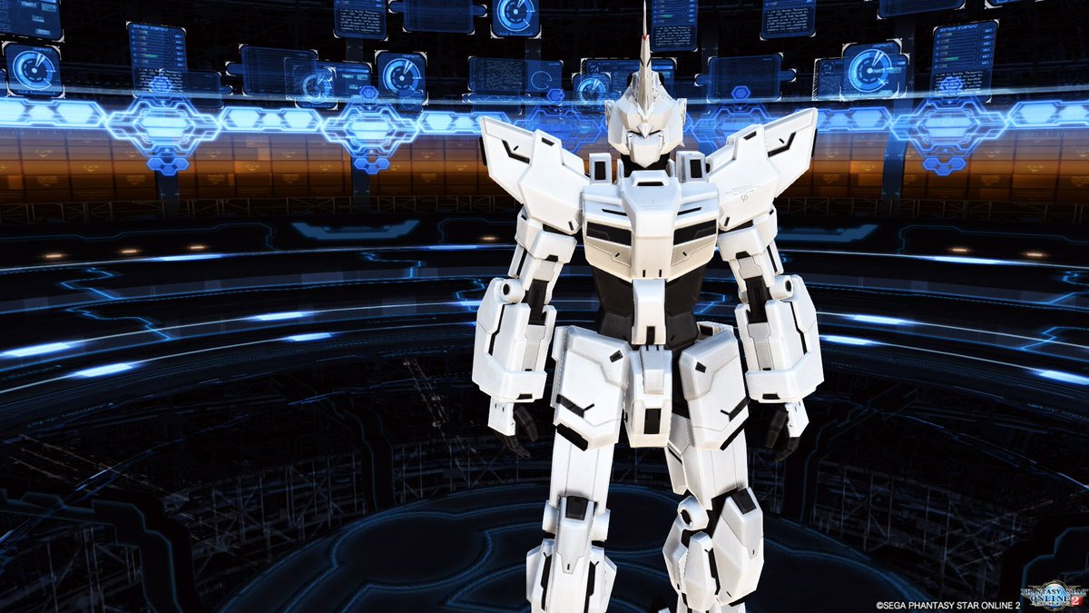 機動戦士ガンダムUCよりユニコーンガンダム再現しました(’ω’)#PSO2 機動戦士ガンダムUCよりユニコーンガンダム再現しました(’ω’)#PSO2