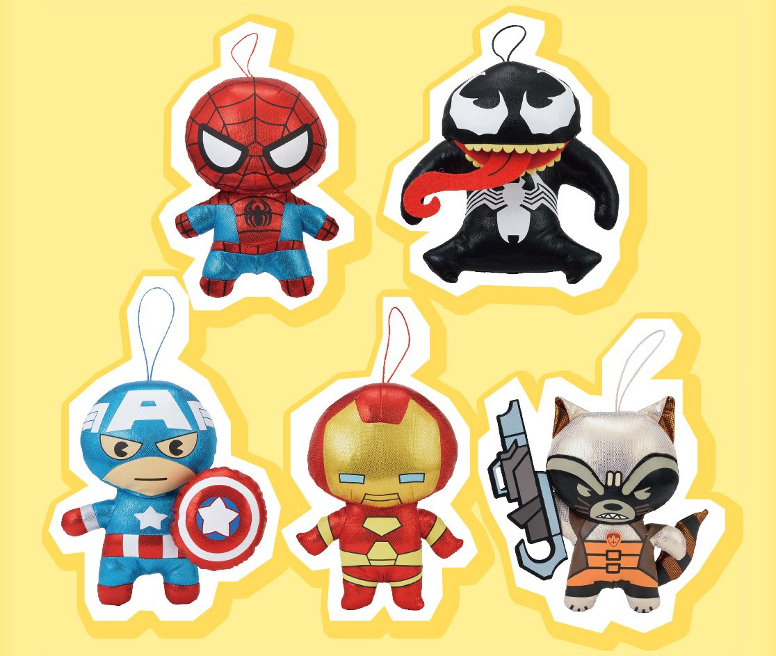 <セガプライズ>Kawaii Art Collectionから #マーベル キャラクターのぬいぐるみ(全長約17cm/全 <セガプライズ>Kawaii Art Collectionから #マーベル キャラクターのぬいぐるみ(全長約17cm/全