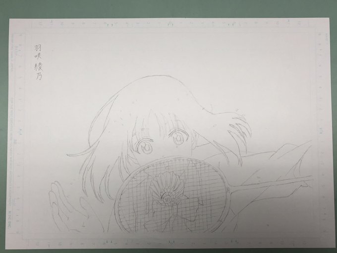 #はねバド#羽咲綾乃#あやのん#模写#シャーペンいつも見にくくてすいません( TДT)ゴメンヨー #はねバド#羽咲綾乃#あやのん#模写#シャーペンいつも見にくくてすいません( TДT)ゴメンヨー