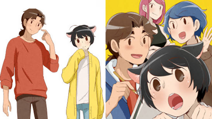 ほら耳が見えてるよ中国の漫画が原作のアニメ。売れない漫画家と不思議な猫耳少年の日常を描いた5分アニメ!可愛い雰囲気でにや ほら耳が見えてるよ中国の漫画が原作のアニメ。売れない漫画家と不思議な猫耳少年の日常を描いた5分アニメ!可愛い雰囲気でにや