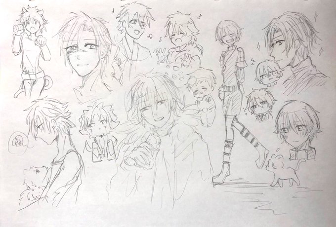 ドラマダと咎狗らくがき。 ドラマダと咎狗らくがき。