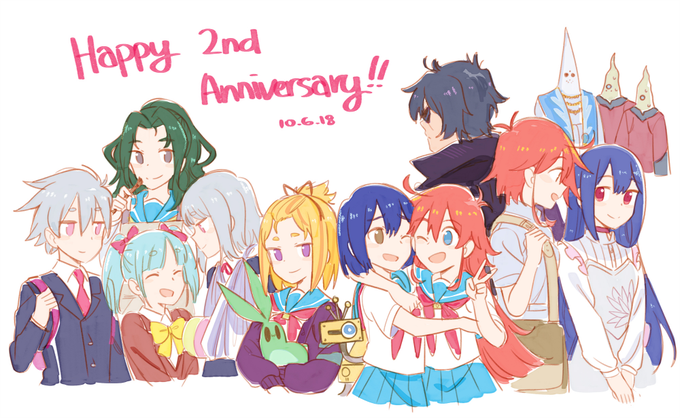 フリフラ2周年 🎉 Quick and messy cause I don't have a ton of time o フリフラ2周年 🎉 Quick and messy cause I don't have a ton of time o