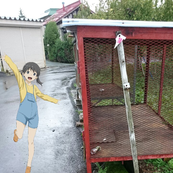 千夏ちゃん!雨だからレインコート着ないと濡れちゃうよ! #ふらいんぐうぃっち #butaimeguri 千夏ちゃん!雨だからレインコート着ないと濡れちゃうよ! #ふらいんぐうぃっち #butaimeguri