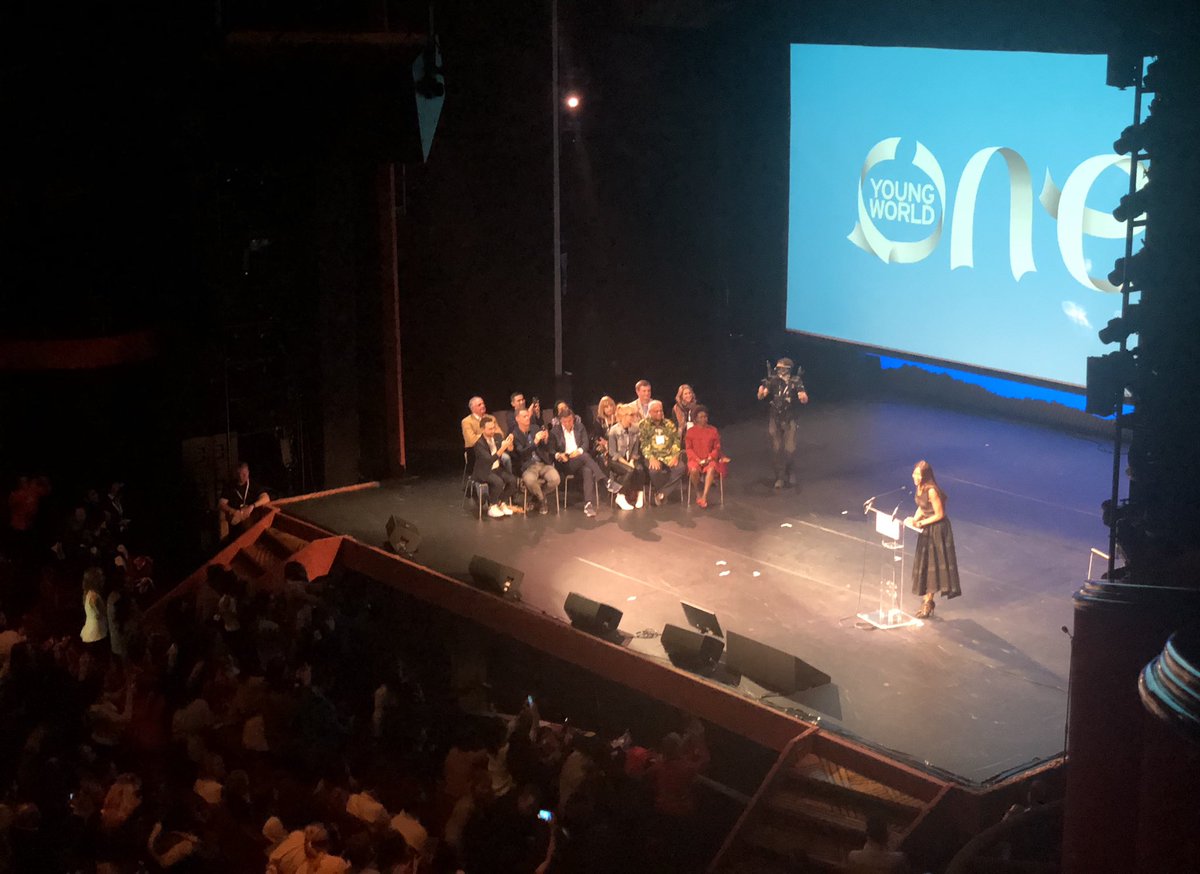 RT @nick_giles: Brilliant to see @NaomiCampbell welcome @oneyoungworld to London next year! #OYW2018 #OYW https://t.co/IiNKqQQuUP