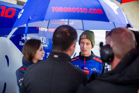 トロロッソ・ホンダF1のハートレー、すでに放出を覚悟か。チームに対し批判めいた発言 トロロッソ・ホンダF1のハートレー、すでに放出を覚悟か。チームに対し批判めいた発言