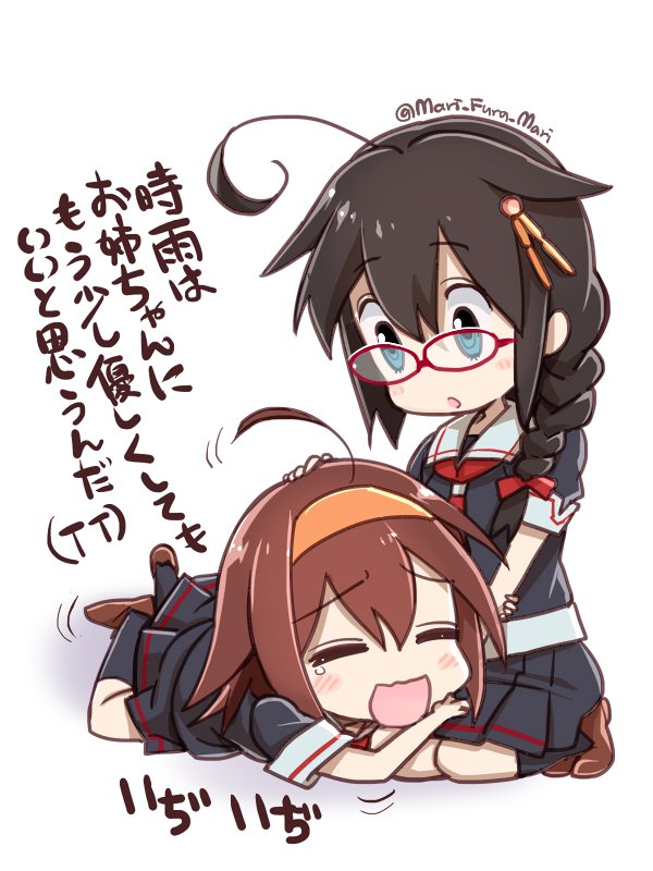おまけ。そりゃ、30秒しかないと白露かまってたら進まないしねぇ(^^;#艦これ #艦これ30秒通信 #しらしぐ おまけ。そりゃ、30秒しかないと白露かまってたら進まないしねぇ(^^;#艦これ #艦これ30秒通信 #しらしぐ